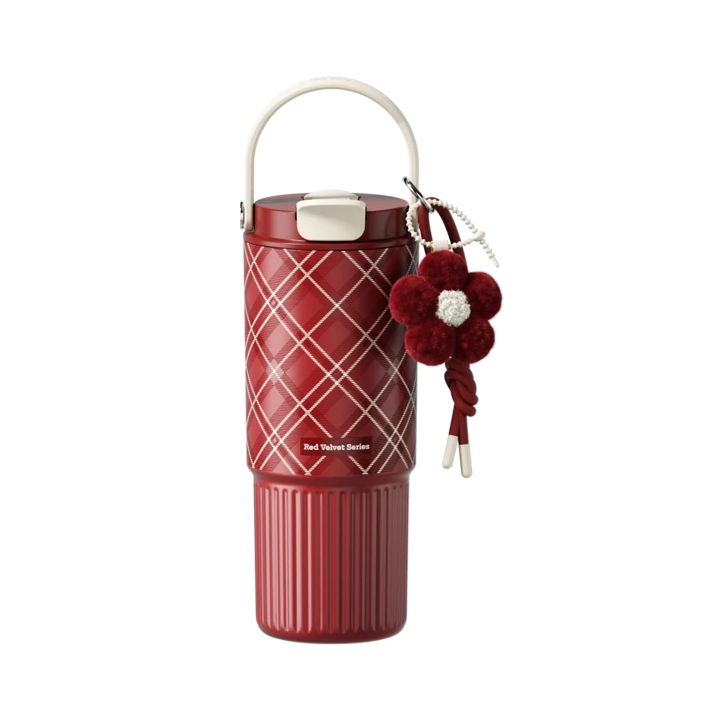 Red Velvet Chic Travel Mug